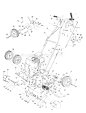 Page A Diagram and Parts List for 1993 Yard Man Edger
